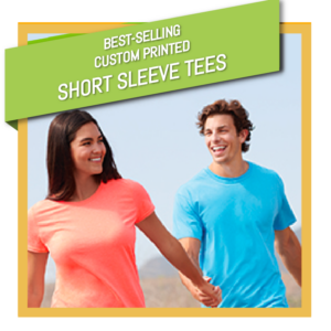 Custom Printed Short Sleeve T-shirts